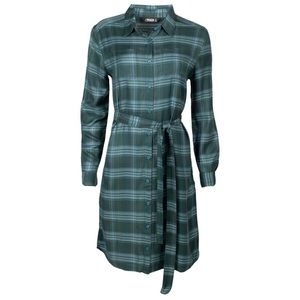Mountain Khakis Roxborough Plaid Rayon Shirt Dress Size Small